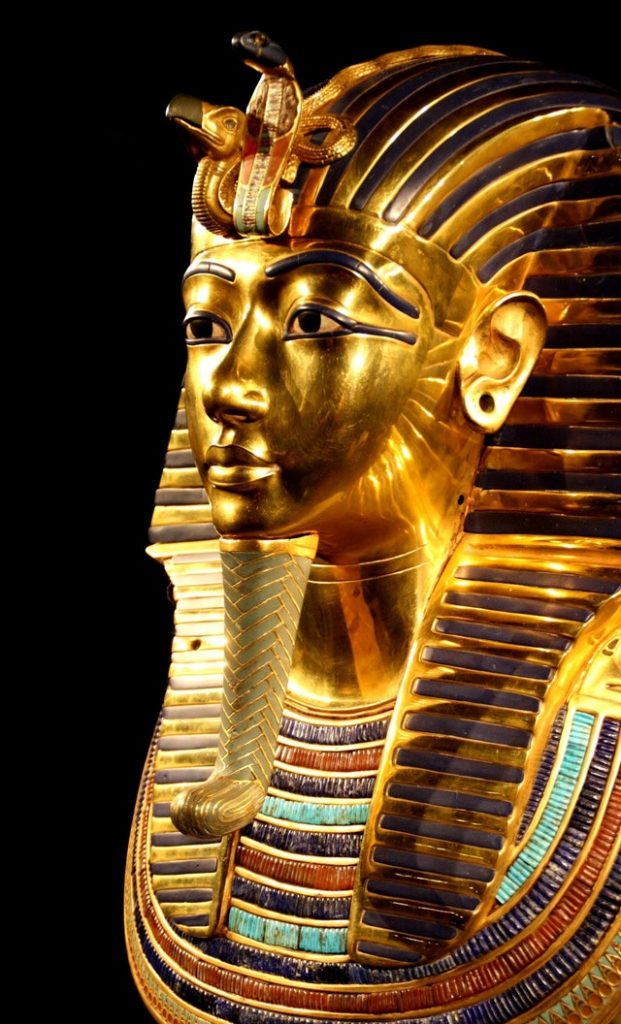 egypt tutankhamun death mask pharaonic